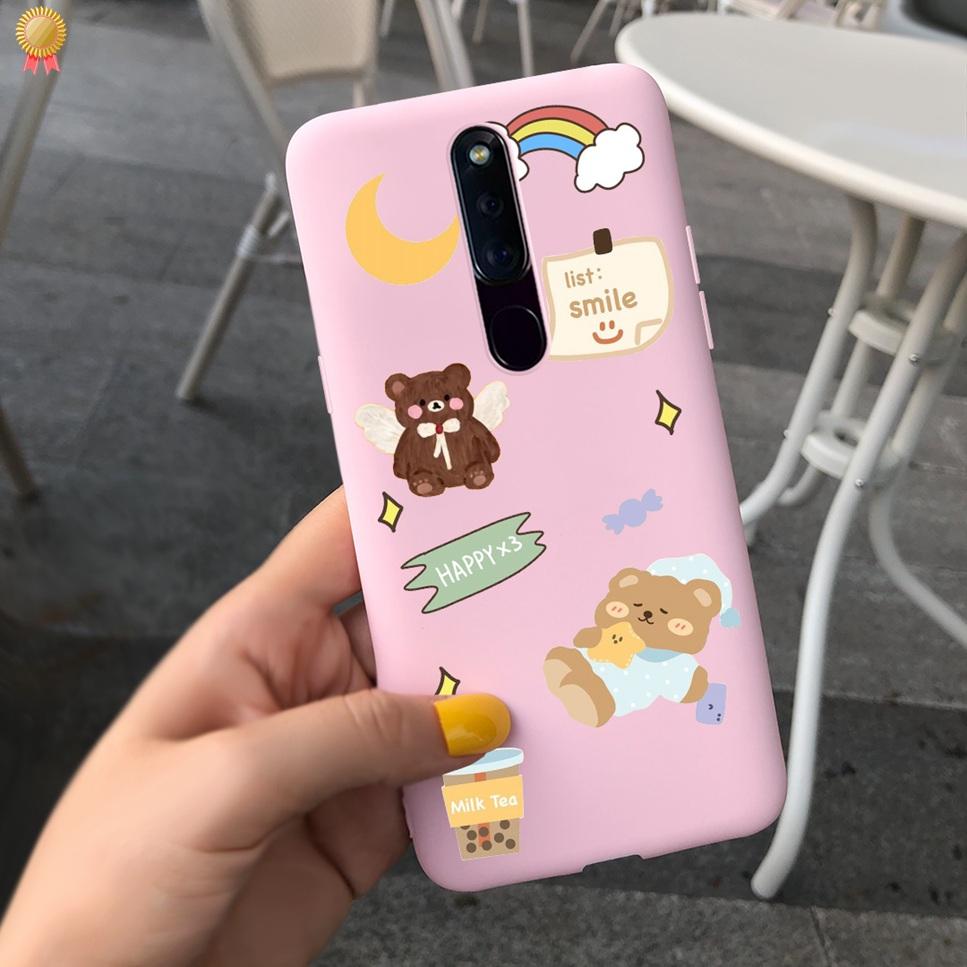 Для Oppo F11 Pro F11Pro Чехол Задняя крышка Роскошный Милый Мультяшный Силиконовый Для OppoF11 OppoF11Pro Oppo F 11 F11 Pro F11Pro Чехол для телефона