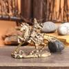 Латунная статуя китайского бога богатства, езда на лошади, статуя Гуань Гун, аксессуары для украшения дома, медный декор для офисного стола, украшения Будды