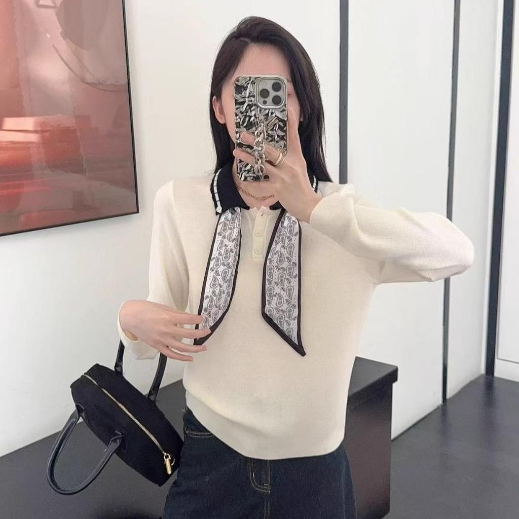 Этот осенний свитер-базовый слой с новым дизайнерским чутьем стройнит и скрывает недостатки.. Это универсальный джемпер с длинным рукавом и воротником поло для женщин