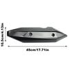 Motorcycle Exhaust Pipe Cover Anti-scratch Exhaust Shield Cover Trendy Exhaust Protector Wear-Resistant Exhaust Guard
