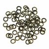 400 шт. кольцо для прыжков, компоненты ювелирных изделий, аксессуары, цвет античной бронзы, железо 0,5х3 мм