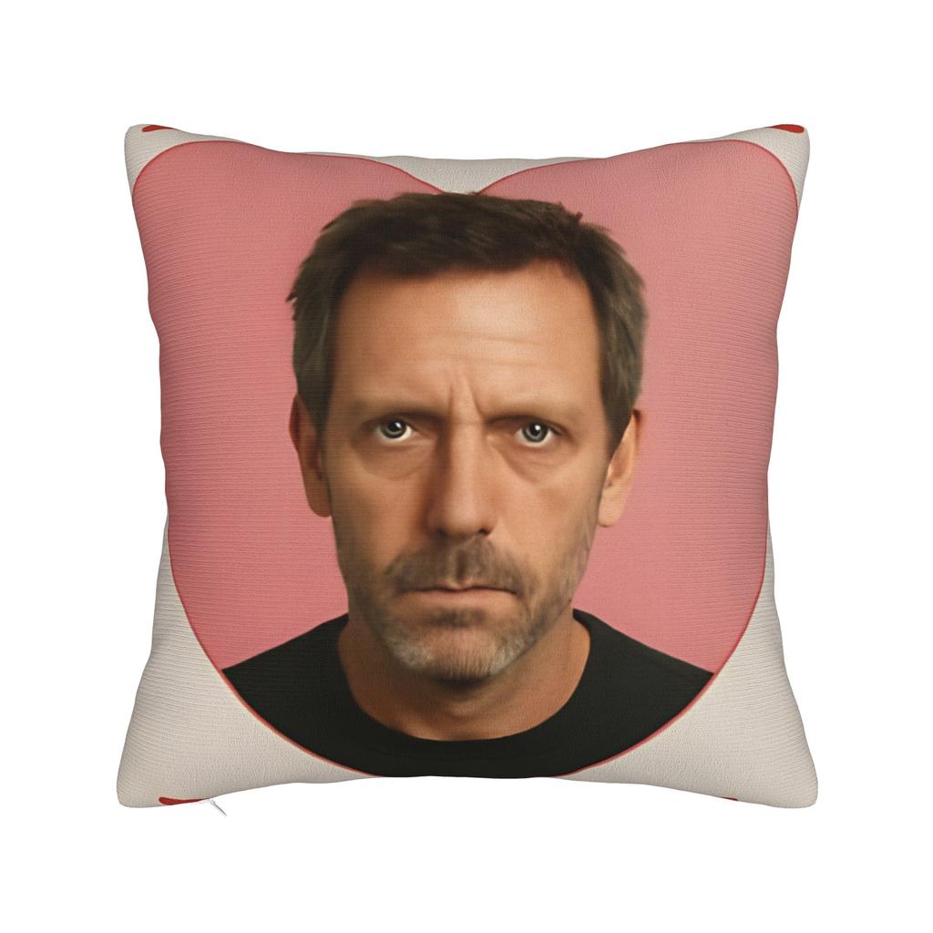 Doctor House Pillow Case Design Pillow Cover Funny Cushion Cover For Wedding Party Home Decor