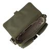 MICHAEL KORS Khai KHAI Brand Logo Letter Sign Regenerated Nylon Shoulder Crossbody Bag Medium Men's Olive Green