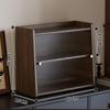 Настольный шкаф для хранения Countertop Storage Cabinet Counter Classic с раздвижной дверцей, настольный органайзер для ванной комнаты