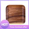 Тарелки из орехового дерева Квадратные деревянные тарелки для закусок Тарелка для торта, десерта, фруктов Сервировочные маленькие тарелки для суши Набор тарелок для еды