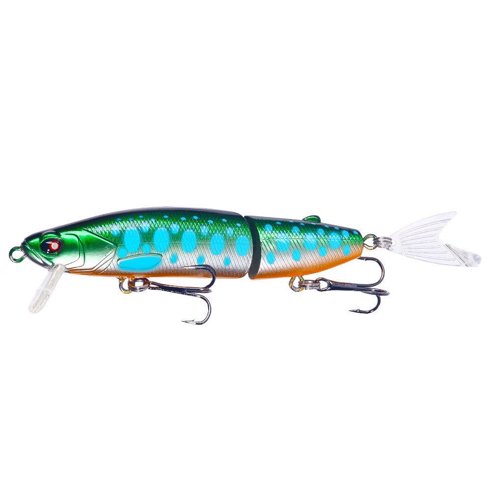 15.5gLure Bait Set12cm2High Simulation Bionic Fake Bait Fishing Tackle Box Packaging Bass Fish Special Kill