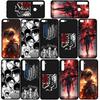 Для iPhone 17 16 15 Xiaomi Poco F7 F8 X7 C85 C75 C71 M8 Redmi Note 14 13 12 11 Pro Max 14C 13C 15C A3 A4 Чехол для телефона Леви Эрен Йегер Атака титанов