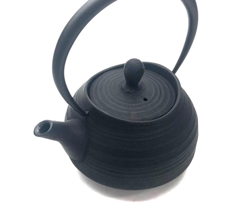 Nanbu Ironware Чайник Ichichudo Черный чайник Hakeme 0,4 л, Ш14xГ12xВ16(см)