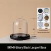 Eternal Flower Glass Dome: Modern Home Decor with Preserved Flowers and Handcrafted Figurine