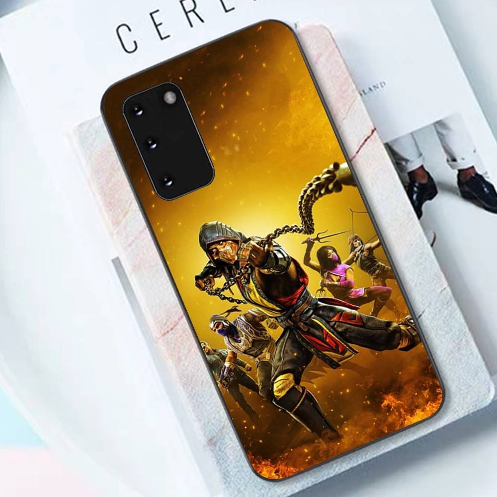 Game M-Mortal K-Kombat Phone Case For Samsung S 24 fe 25 Ultra plus 20 lite 21 30 22 23 24 22 Ultra 5G Fundas
