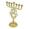 62KD Стильный и изысканный ханукальный подсвечник 7 ветвей подходит для всех стандартных художественных подставок для центра стола
