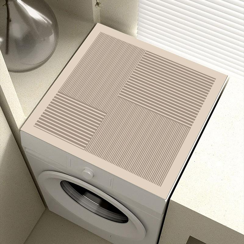 Коврик из искусственной кожи для защиты от пыли, прочный чехол для стиральной машины, пылезащитный чехол для холодильника, верхняя защита для шкафа, водонепроницаемая подкладка для обеденного стола