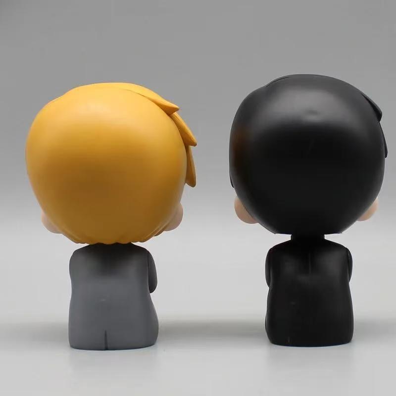 Мультяшные Фигурки Аниме Mob Psycho 100 GK Рейген Араката Q-издание Кавайная Сидящая На Ладони Модель Кукла Украшения Коллекционные Игрушки Подарок