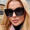 Vintage Square Sunglasses Women Men Retro Casual Fashion Black Clear Sun Glasses Female Eyewear