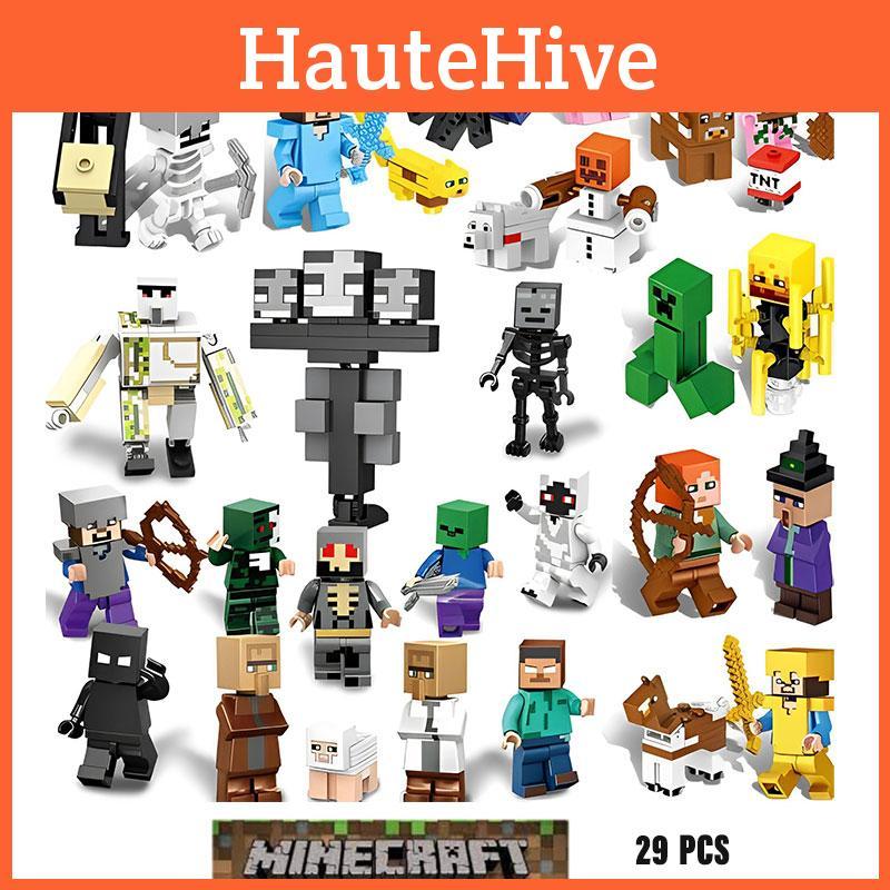 Интерактивные Кубики Мой Мир Мелкие Детали 29шт Пластиковый Материал