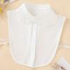 Fake Collar Organza Embroidery Fake Collar Trendy Women'S Clothing With Versatile Fashion Doll Collar Versatile