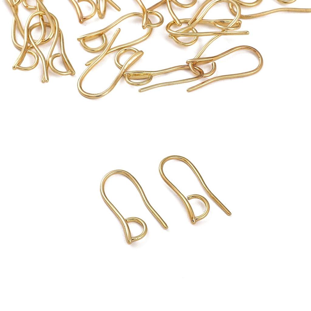 2 шт. медный крючок для ушей для изготовления ювелирных изделий своими руками, аксессуары для рукоделия