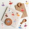 50PCS Cute Ballet Stickers Girls Dance Stickers Pack Waterproof Vinyl Decal for Scrapbook Water Bottle Laptop Phone Computer