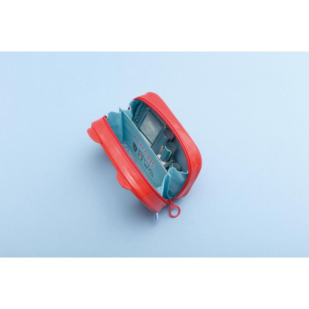 San-X Rilakkuma "Игровой Rilakkuma" Сумка CA72001, В125xШ165xГ50мм - Милый аниме органайзер для геймеров