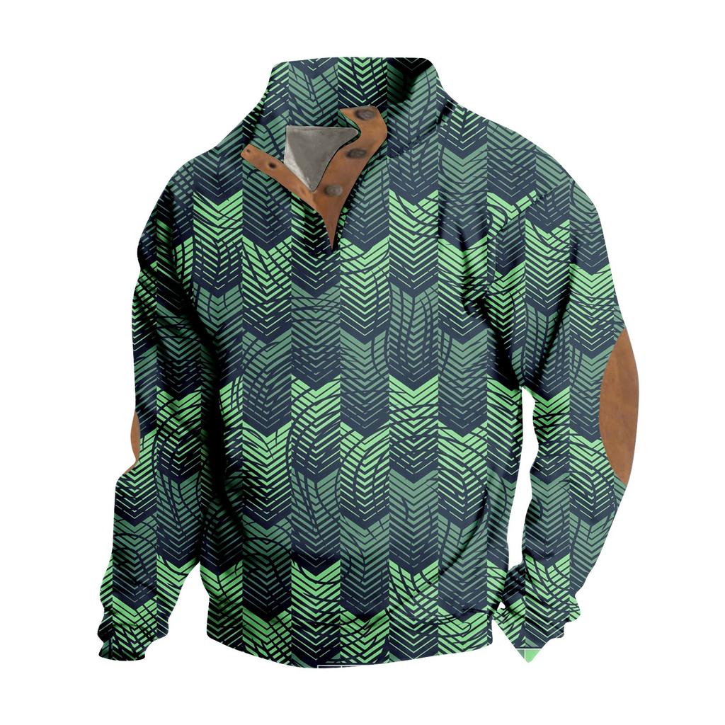 Весенне-осенняя мужская толстовка с воротником-стойкой на открытом воздухе, повседневные свитера, топы