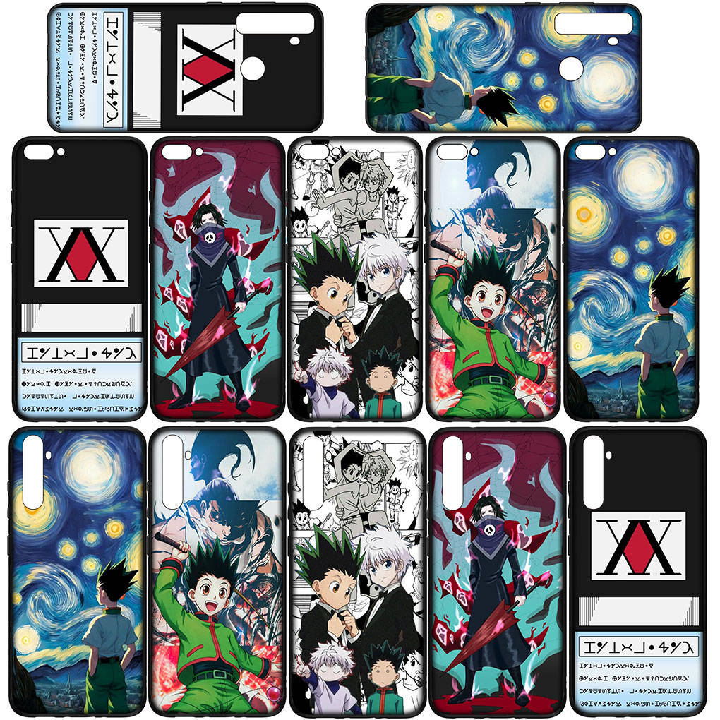 Чехол для телефона Samsung Galaxy S25 S24 S23 iPhone 16 15 Xiaomi Redmi Note 14 13 12 16E 11 Pro Max OPPO Moto Killua Hunter X Hunter Gon Freecss HunterX