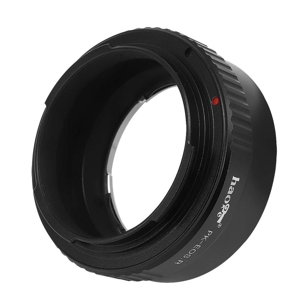 Haoge Manual Lens Mount Adapter for Pentax K PK Lens to Canon RF Mount such as Canon EOS R RP Cameras,