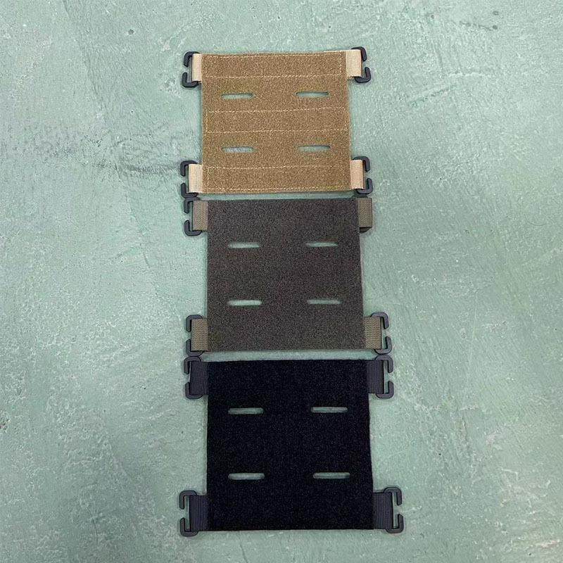 Nylon Tactical Patches Board Molles Patches Panel Display Holder for Backpack Hunting Mini Patches Board Strip Molle Accessories