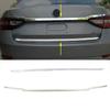 Для Skoda Superb 2016 2017 2018 Стайлинг автомобиля Внешняя часть Рестайлинг Отделка задней двери багажника Наклейка из нержавеющей стали Хром