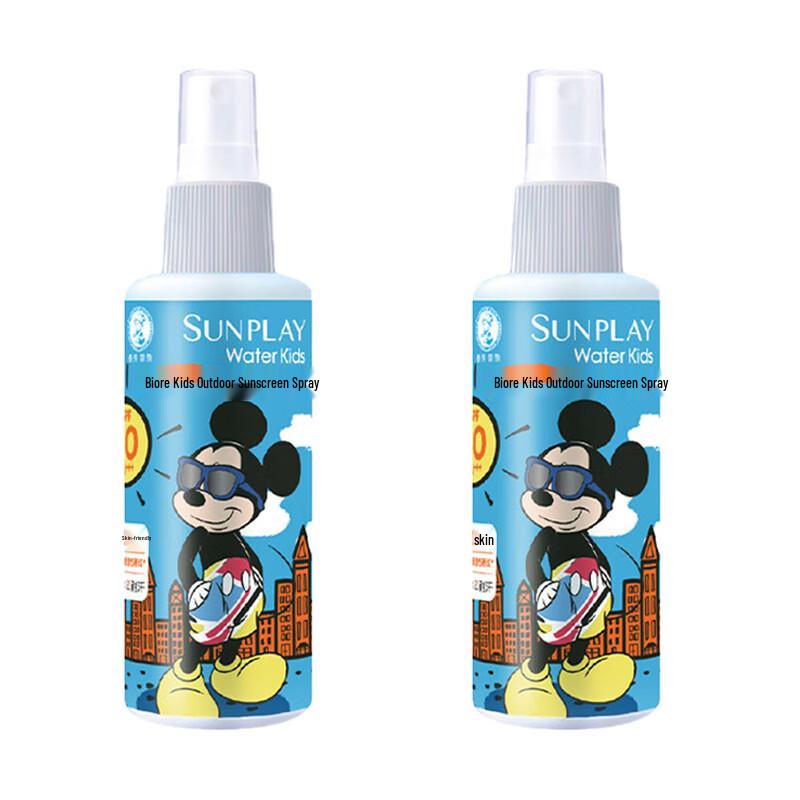 MENTHOLATUM Sunplay Детский солнцезащитный спрей для улицы (Двойной пакет)