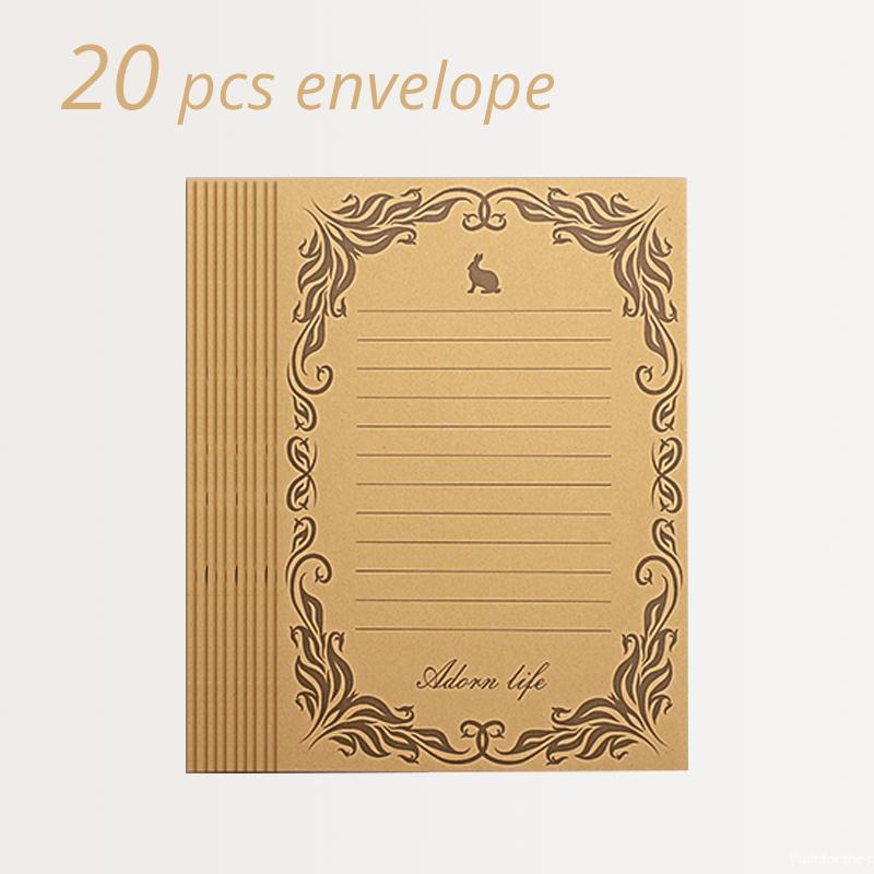 5 шт., винтажная подарочная бумага, конверт, бумага для письма с запечатывающими наклейками для открытки, поздравительной открытки, свадебного приглашения