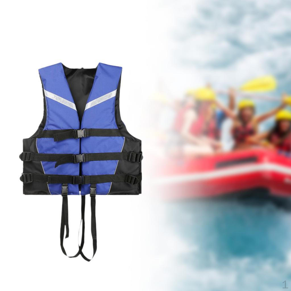 Спасательный жилет со светоотражающими полосками, куртка для плавания, подводного плавания, водных видов спорта
