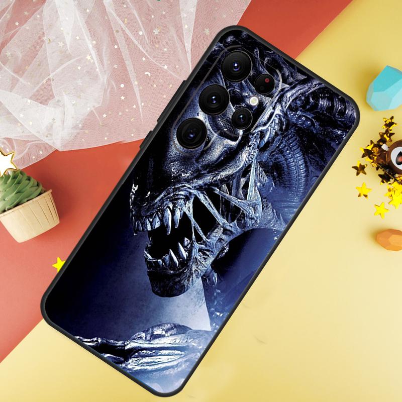 Чехол Alien Predator для Samsung Galaxy S23 Ultra S24 S22 S20 S21 FE Note 10 20 Ultra S8 S9 S10 Plus