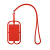 Силиконовый держатель для телефона на заднюю панель со шнурком, чехол-кармашек, ремешок-ожерелье, шейный шнурок