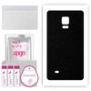 apgo Protective Skin Sticker for the Back Compatible with Samsung Galaxy Note 4 N910, Wrap Film, Foil, Vinyl - Pattern Matte Black