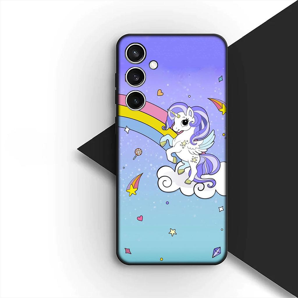 Мультяшный конь-единорог для Samsung Galaxy Note 20 Ultra 10 8 9 S10 Plus Lite S8 A70 A24 A25 S10E A21S A37 A57 A51 A7 Чехол для телефона
