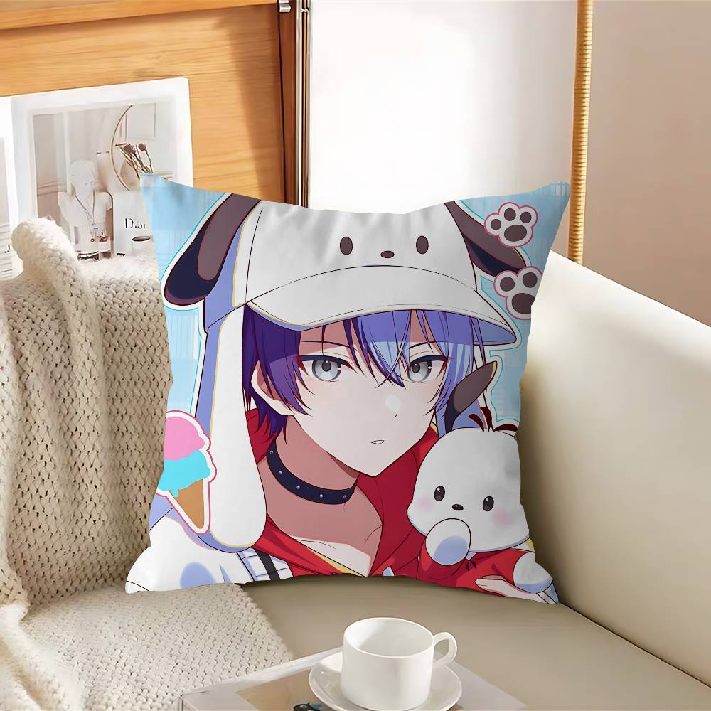 Aoyagi Anime To-ya Pillow Gift Home Office Decoration Bedroom Sofa Car Cushion Cover Case 45x45