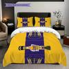 Timberwolves Basketball Court Threepiece Set 1 Duvet Cover 2 Pillowcase Without Core Bedding Set Duvet Cover And Pillowcase