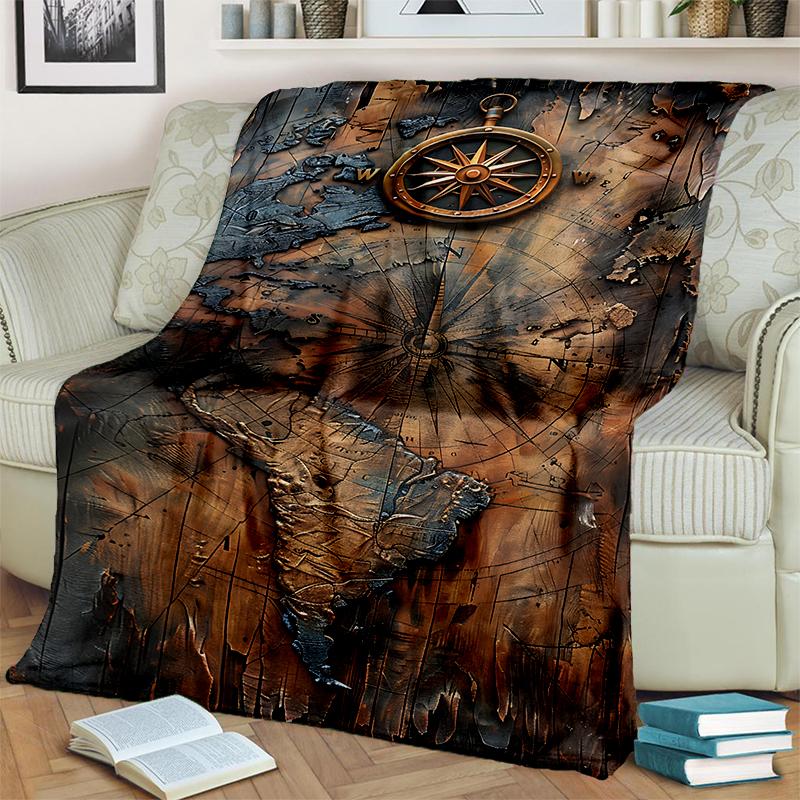 29 Стиль Новое Ретро Морское Морская Карта Компас Одеяло, Мягкое Плед для Дома Спальни Кровати Дивана Путешествий Офиса Покрывало Детское