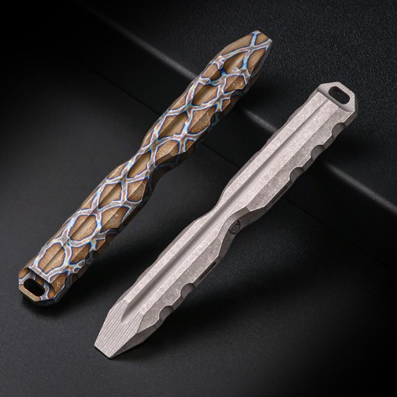 Titanium Portable Pry Bar EDC Tool Outdoor Camping Hiking Self Defense