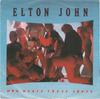7-дюймовая пластинка ELTON JOHN Who Wears These Shoes EJS6 The Rocket Reco 1984 UK Rock Б/у