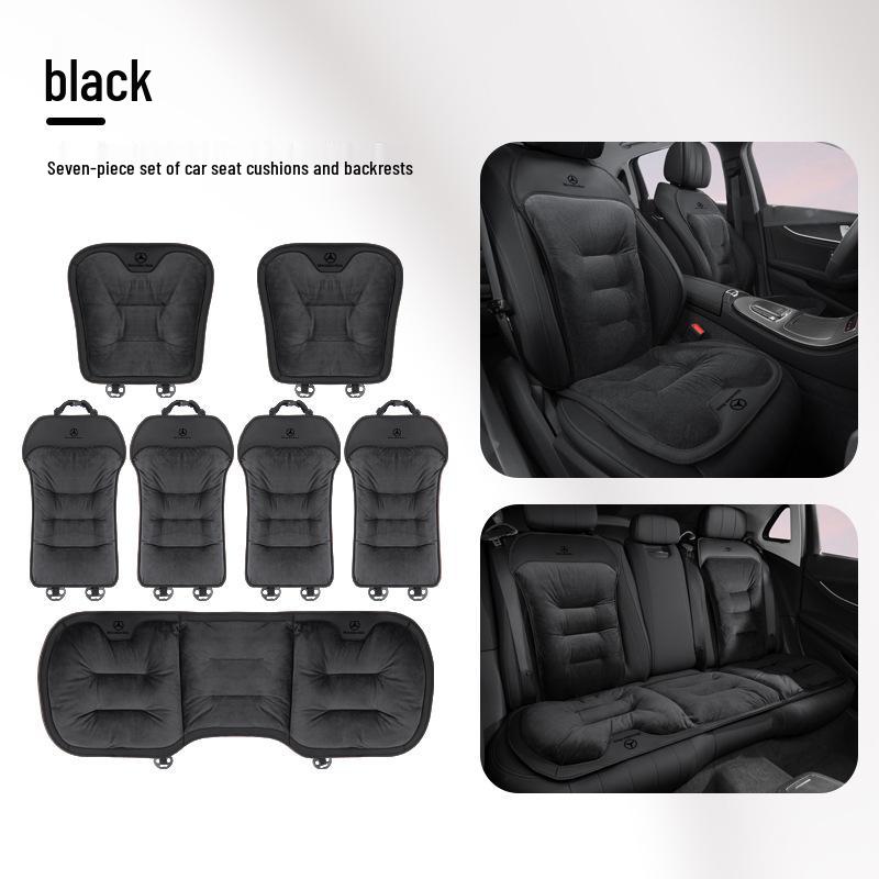 Зимние флисовые чехлы на сиденья Mercedes-Benz E300L C260L GLC300L