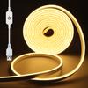 Dimmable Neon LED Light Cabinet Strip Kitchen Shelf Pantry Showcase Bedroom Closet Backlight Lamp Touch Motion Sensor Switch
