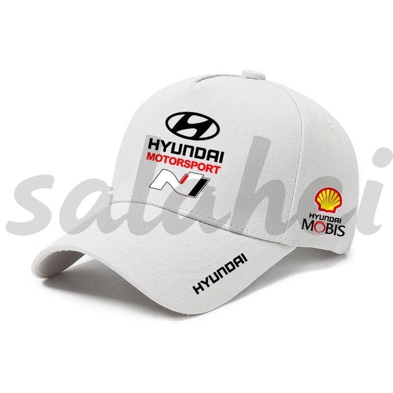 Бейсболка с вышивкой Hyundai Motorsport N Series для мужчин и женщин, регулируемая, кепка гоночной команды, для автолюбителей, повседневная, спортивная, для улицы
