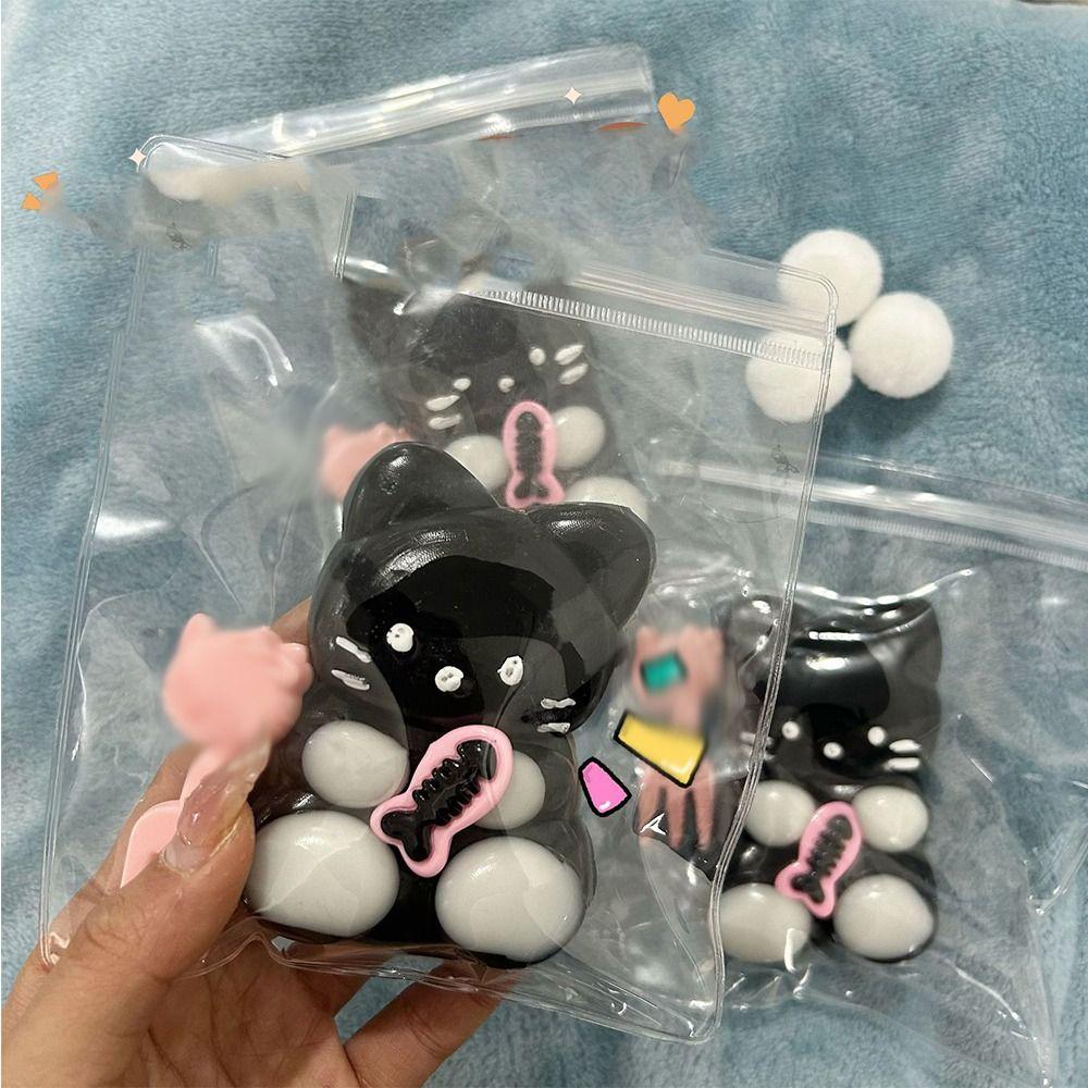 Lamb Cartoon Bear Squeeze Toys Cat Cartoon Fidget Toy Soft Pinch Decompression Toy  Children