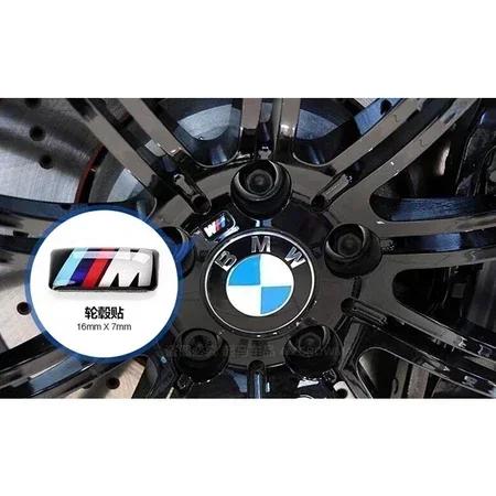 XMVPW1 For BMW 2PCS Car Interior Steering Wheel Sticker Button Decals for BMW M Power M5 M6 E30 F80 G80 F82 G82 E28 E34 E36 E39 E60 90