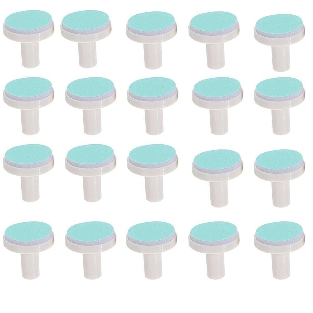 20 шт., сменные насадки для триммера, детские пилочки для ногтей, машинки для стрижки ногтей, шлифовальные головки, подушечки для триммера для ногтей, детские