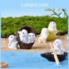 Adorable Resin Cartoon Rabbit Miniature Figurines For Garden Decor And Home Accents