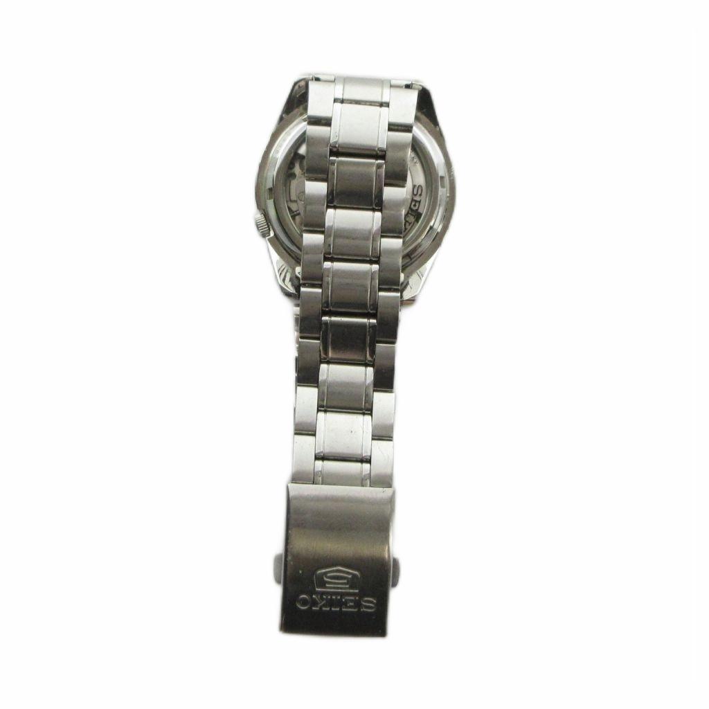 SEIKO 5 AUTOMATIC Автоматические Белый Серебристый Цвет 7S26-01V0 Часы, Циферблат, Отображение Дня Недели/ Даты