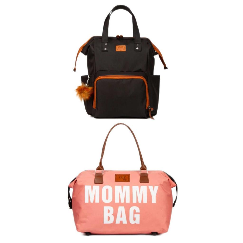 Mother Baby Care Backpack With Thermal Feeding Bottle And Mommy Bag Mother Baby Care Bag Thermal Feeding Bottle