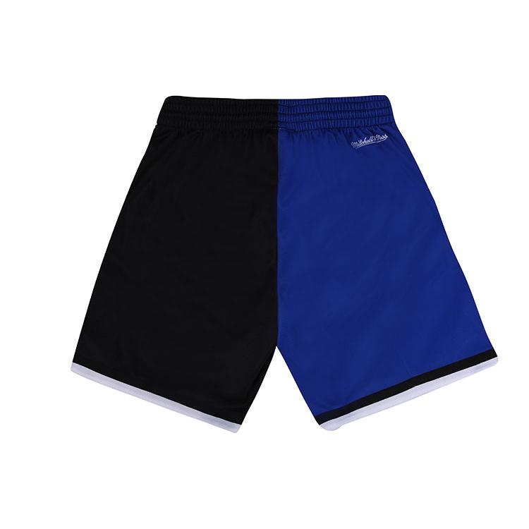 Mitchell & Ness Баскетбольные шорты Мужские Синий Черный PSHR4351-OMAYYPPPBLUE